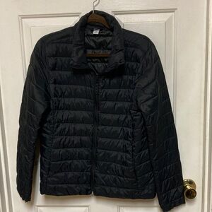 Old Navy Women's Black lightweight Puffer Jacket